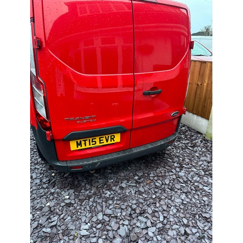 196 - FORD TRANSIT CUSTOM 2.2 MT15EVR LONG WHEEL BASE APPROX 140000 MILES 10 MONTHS MOT NO VAT WHILST ALL ... 