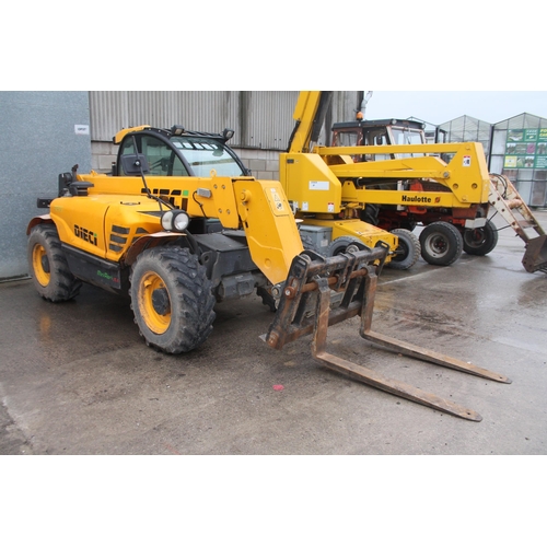 204 - DIECE TELEHANDLER YJ65SVW APPROX 6500 HOURS FIRST REG 2015 ROAD REGISTERED WITH V5 FULLY SERVICED A ... 