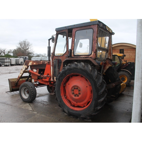 205 - DAVID BROWN 995 TRACTOR WITH FORE END LOADER XER664T FIRST REG 1979 ALL WORKING WITH V5 & KEY NEW HY... 