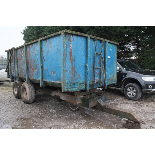 214 - A 10 TONNE TIPPING TRAILER + VAT