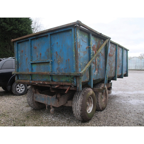 214 - A 10 TONNE TIPPING TRAILER + VAT