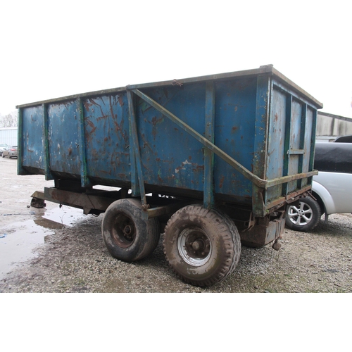 214 - A 10 TONNE TIPPING TRAILER + VAT