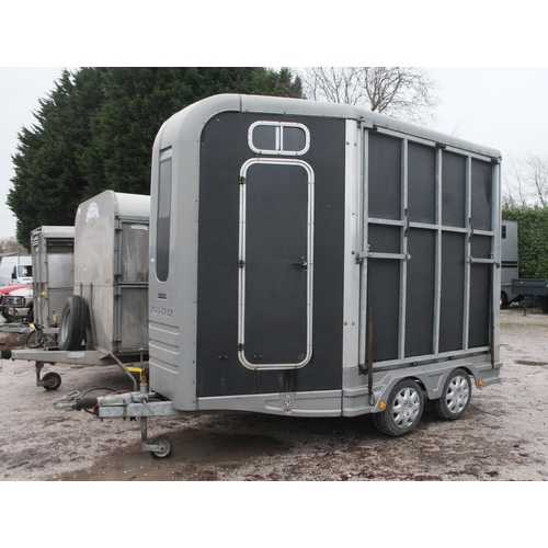 216 - EQUI TREK TRAIL TREKA TRAILER IN WORKING ORDER KEYS IN THE OFFICE NO VAT