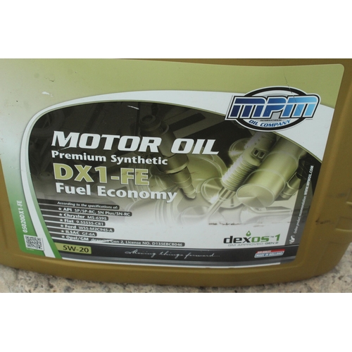 24 - NEW 5-20W SYNTHETIC OIL  + VAT