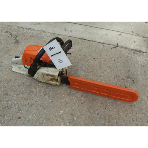 41 - STIHL CHAINSAW MS 250 IN WORKING ORDER  NO VAT