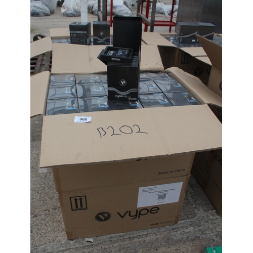 966 - 2 VYPE BOXES  NO VAT