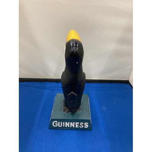 26 - A CAST GUINNESS TOUCAN FIGURE