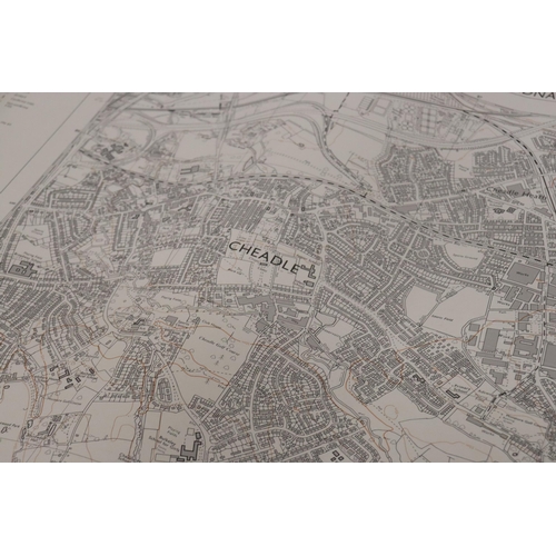 806 - A LARGE QUANTITY OF ORDNANCE SURVEY MAPS TO INCLUDE GREATER MANCHESTER COUNTY, CHESTER, CHESHIRE, ET... 