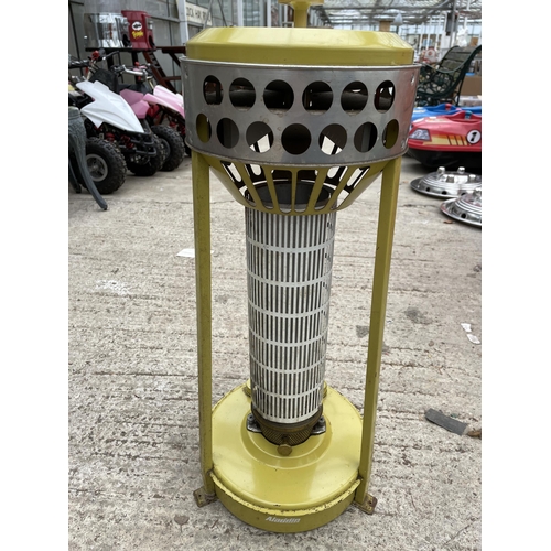 1543 - A VINTAGE ALADDIN TREBLE-O-ONE SERIES 33 GREENHOUSE HEATER