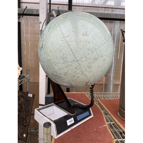 1545 - A RETRO KODANSHA GLOBE ON A STAND