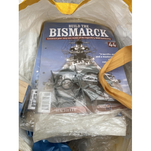 1800 - A BISMARK SHIP MODEL KIT