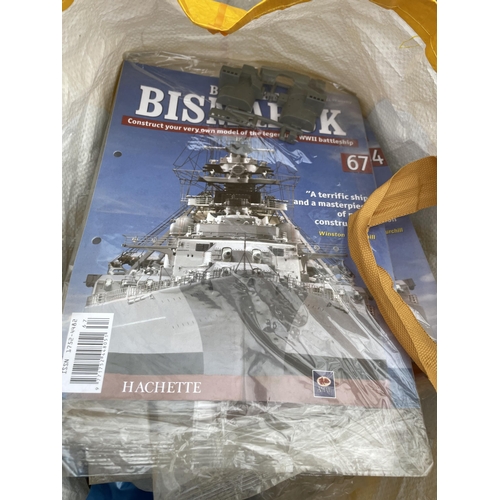 1800 - A BISMARK SHIP MODEL KIT