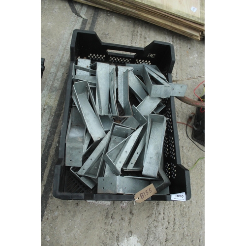 1698 - BOX OF BRACKETS  + VAT