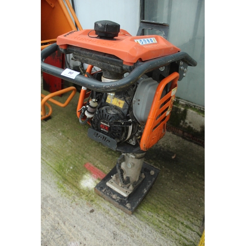 90 - BELLE WACKER WITH HONDA GXR120  ENGINE NO VAT