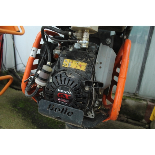 90 - BELLE WACKER WITH HONDA GXR120  ENGINE NO VAT