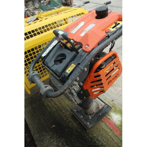 90 - BELLE WACKER WITH HONDA GXR120  ENGINE NO VAT