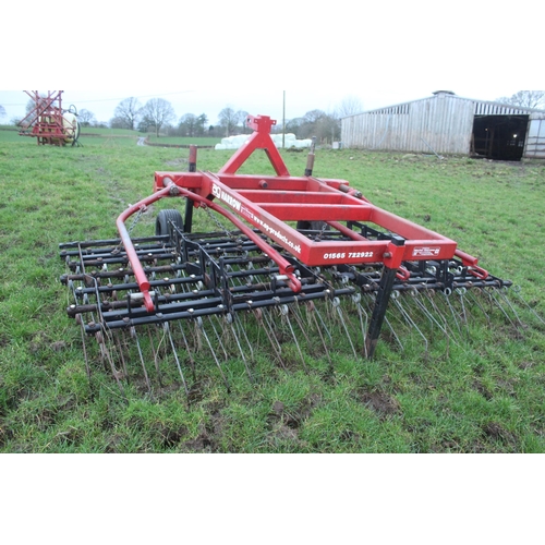 182 - AG GRASS HARROWS 9' WIDE  + VAT