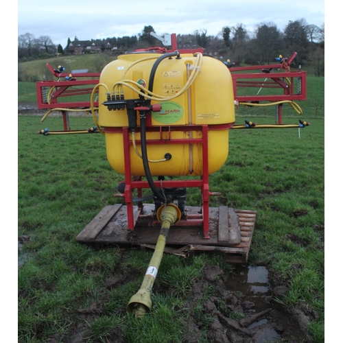 184 - POLMARK CROP SPRAYER 36' WIDE (3 YEARS OLD)  + VAT