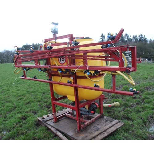 184 - POLMARK CROP SPRAYER 36' WIDE (3 YEARS OLD)  + VAT