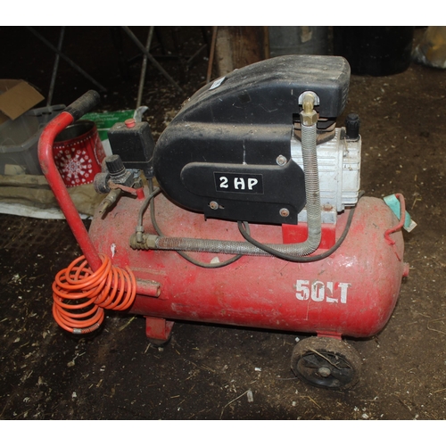 18 - SEALY 50 LT COMPRESSOR  + VAT