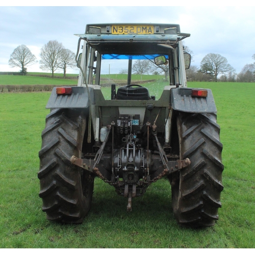 198 - MASSEY FERGUSON 390T 2 WD TRACTOR ONE OWNER FROM NEW REGISTRATION NO N352 DMA FIRST REGISTERED 21.08... 