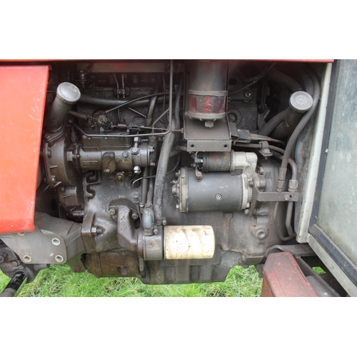 198 - MASSEY FERGUSON 390T 2 WD TRACTOR ONE OWNER FROM NEW REGISTRATION NO N352 DMA FIRST REGISTERED 21.08... 