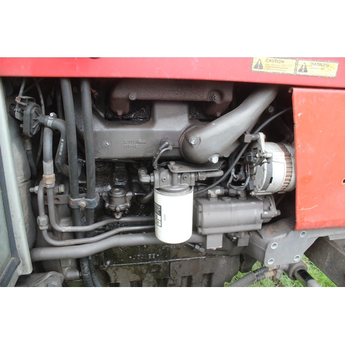 198 - MASSEY FERGUSON 390T 2 WD TRACTOR ONE OWNER FROM NEW REGISTRATION NO N352 DMA FIRST REGISTERED 21.08... 