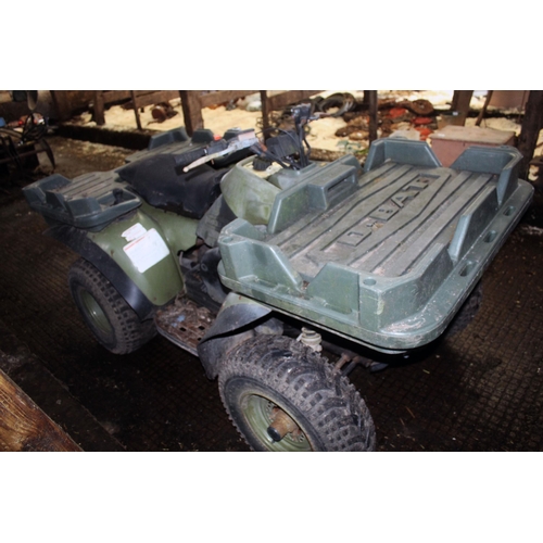 202 - D-BAT 4WD QUAD WITH SINGLE CYLINDER DIESEL ENGINE + VAT

+VAT