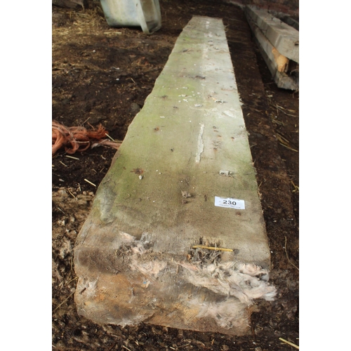 230 - 1 VARIOUS TIMBERS    + VAT