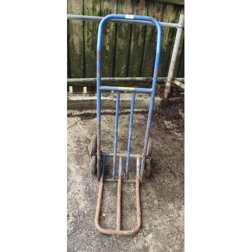 244 - BLUE STEP-UP SACK TRUCK  + VAT