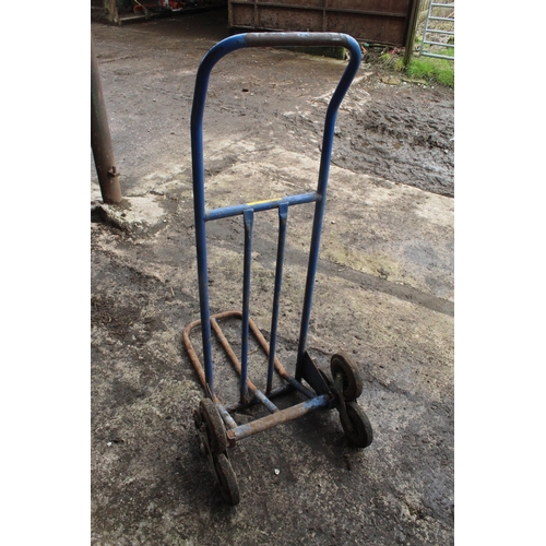 244 - BLUE STEP-UP SACK TRUCK  + VAT