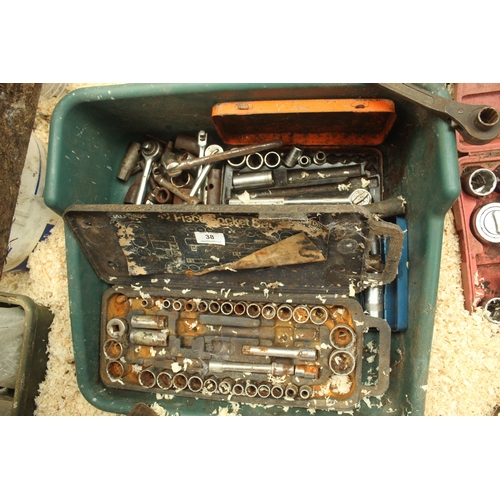 38 - VARIOUS SOCKETS ETC.  + VAT