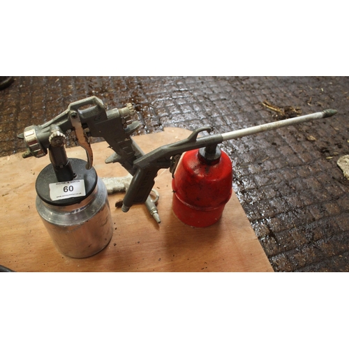 60 - 3 COMPRESSED AIR GUNS  + VAT