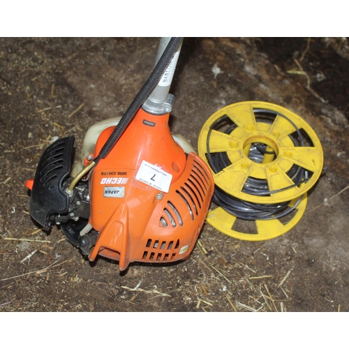 7 - ECHO SRM-236 TES STRIMMER WITH HARNESS  + VAT