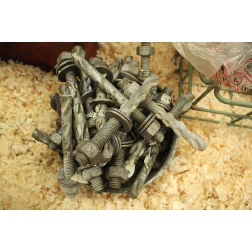 72 - 7 BAGS OF ROOFING SCREWS ETC.  + VAT