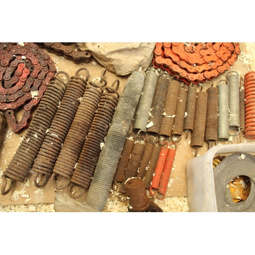 74 - CHAINS, SPRINGS, BEARINGS ETC.  + VAT