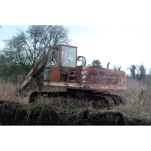 208 - 1979 O+K R84 13T EXCAVATOR/SLEW LOADER SERIAL NO. 48246 WITH DEUTZ ENGINE. NONE RUNNER  +VAT