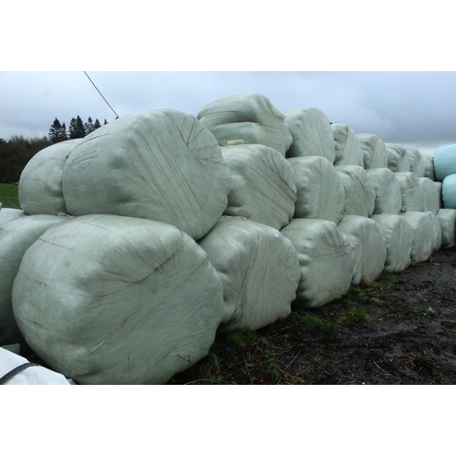 253 - 35 ROUND BALES OF 2023 1st CUT HAYLAGE SOLD PER BALE NO VAT