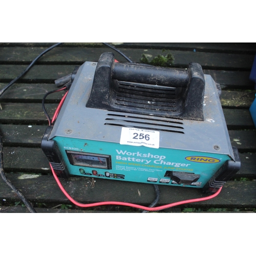 256 - RING WORKSHOP BATTERY CHARGER  + VAT