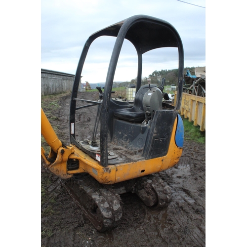 200 - 2007 JCB 1.4T EXCAVATOR WITH 3 BUCKETS SERIAL NO. JCB 09014H71283352 PRODUCT NO. 1283352  COMPLETE E... 