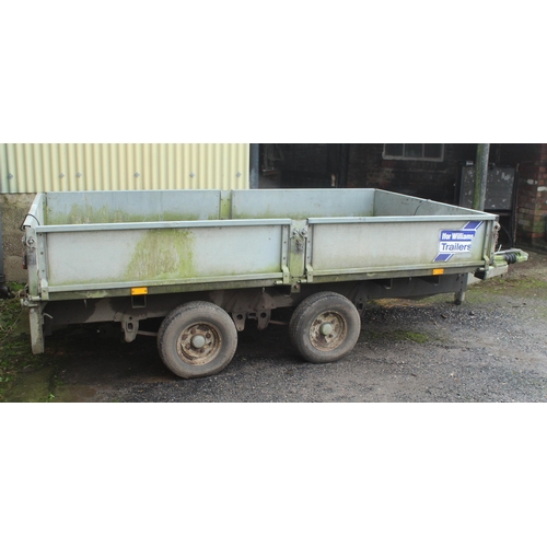 239 - IFOR WILLIAMS FLAT TRAILER  + VAT