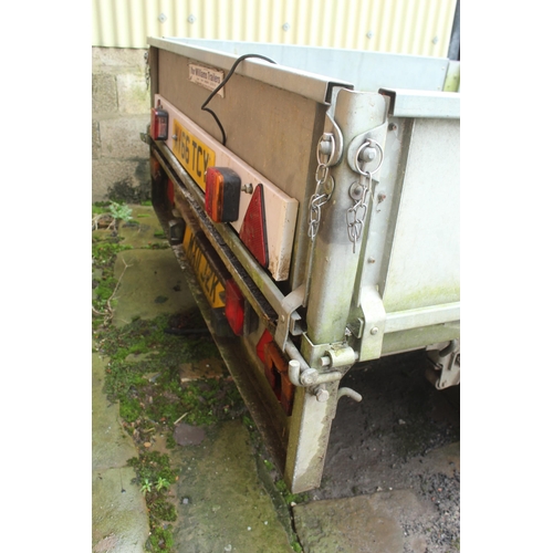 239 - IFOR WILLIAMS FLAT TRAILER  + VAT