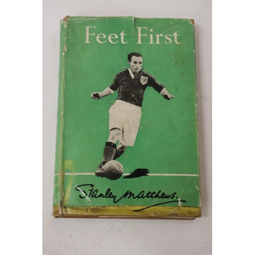 322 - THREE ITEMS ON SIR STANLEY MATTHEWS TO INCLUDE A SIR STANLEY MATTHEWS XI V WORLD STARS FAREWELL MATC... 