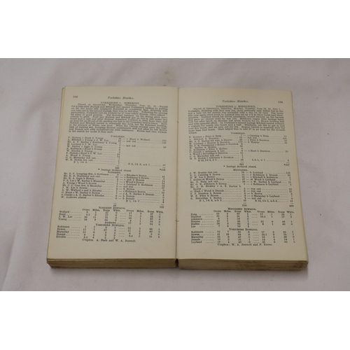 327 - A 1931 COPY OF WISDEN'S CRICKETER'S ALMANACK.  THIS COPY IS IN GOOD USED CONDITION, MISSING A SMALL ... 