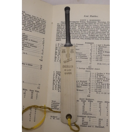 330 - A 1934 COPY OF WISDEN'S CRICKETER'S ALMANACK.  THIS COPY IS IN USED CONDITION, THE SPINE IS INTACT A... 