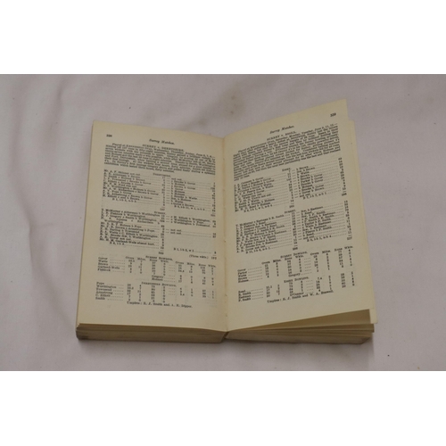 331 - A 1933 COPY OF WISDEN'S CRICKETER'S ALMANACK.  THIS COPY IS IN USED CONDITION, THE SPINE IS INTACT A... 