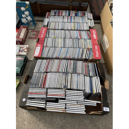 1841 - A LARGE ASSORTMENT OF VARIOUS CDS