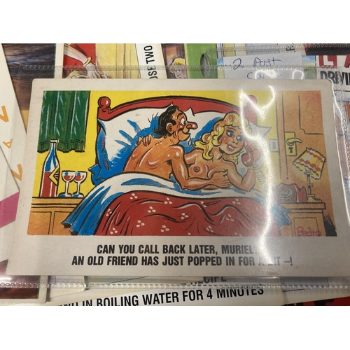 1066 - VARIOUS POSTCARDS TO INCLUDE CHEEKY COMEDY AND FAMOUS PEOPLE