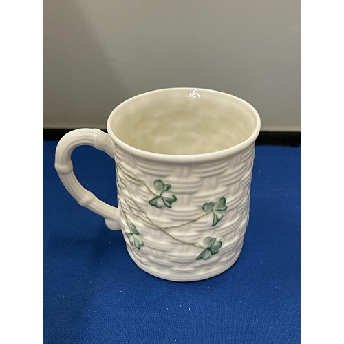 151A - A BELLEEK CHINA MUG