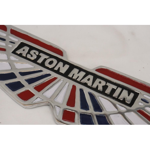 234 - AN ASTON MARTIN SIGN, LENGTH 57CM